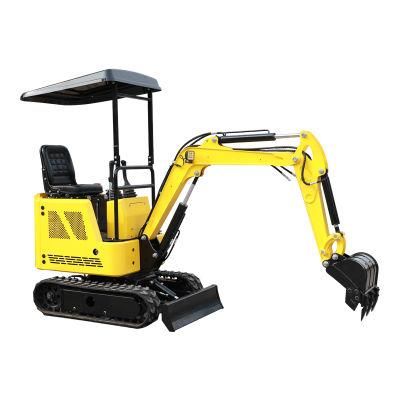 Earth-Moving Machinery 1 Ton 1.2 Ton China Hydraulic Excavator Mini Digger Price