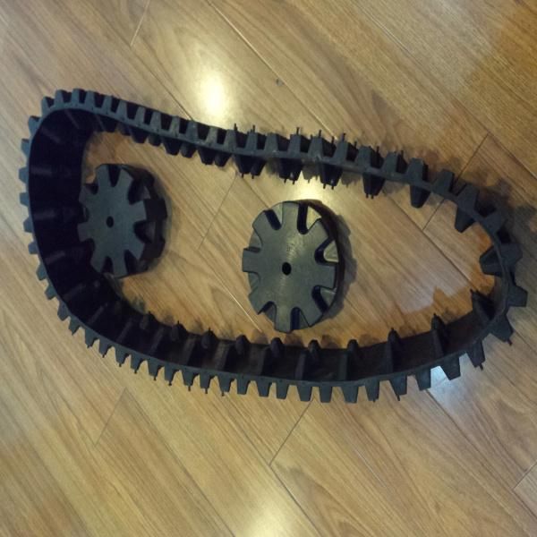 Small Robot Rubber Track (118*61*18)