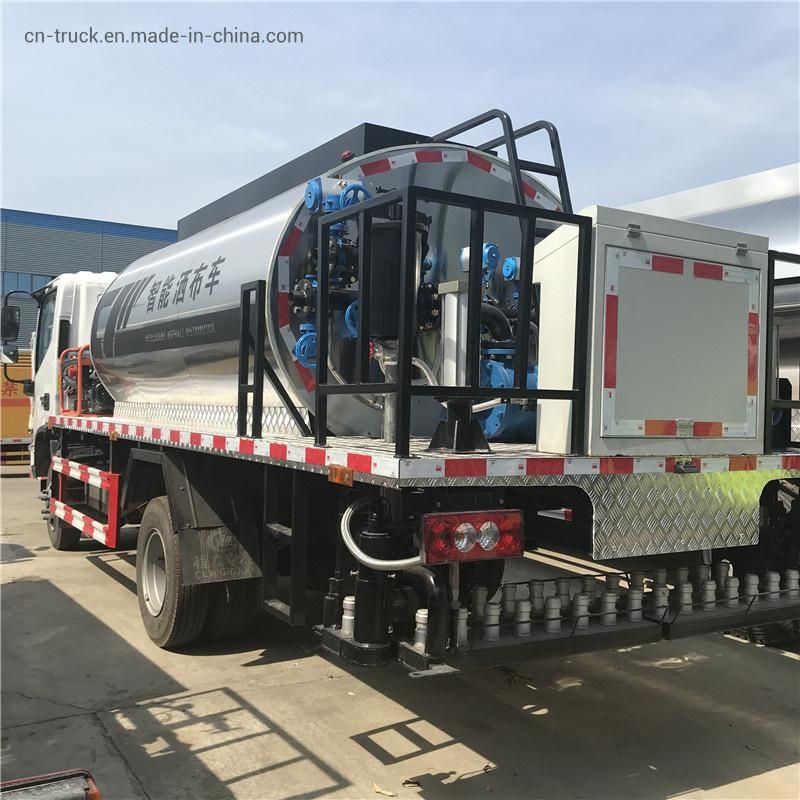 Factory Sales HOWO 4ton 5ton 6ton Asphalt Tank Vehicle Bitumen Sprayer Truck