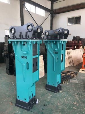 Sb50 Box Type Excavator Hydraulic Rock Breaker Hammer with Chisel