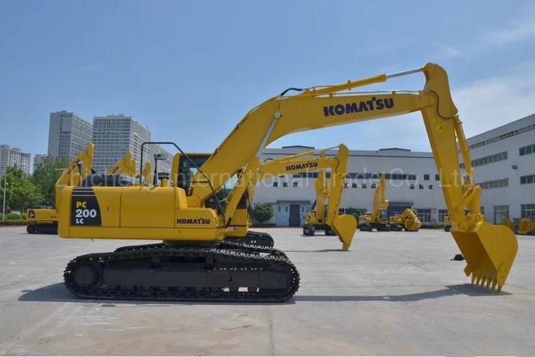 Original Japan Caterpillar Hitachi Doosan 20 Ton Used Excavator Digger Crawler Excavators Earth Moving Machine Second Hand Excavadora Usada Komatsu PC200LC-8mo