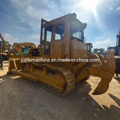 Second-Hand D7g Hydraulic Type Cat Brand Construction Equipment Crawler Bulldozer