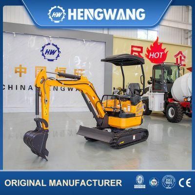 2 Ton Mini Digger Crawler Micro Excavator for Sale