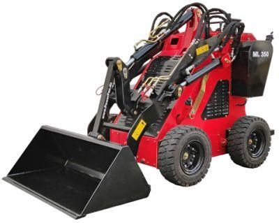 Mini Transport Wheeled Power Barrow Mini Skid Steer Loader for Sale