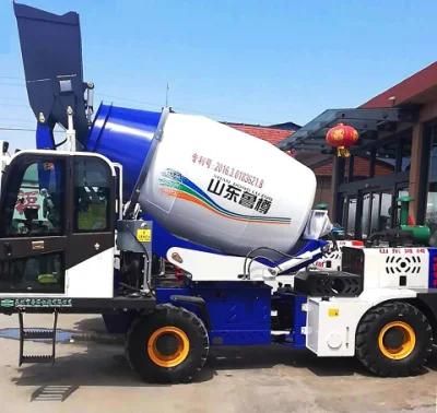 Luzun 4.0m3 Self Propelled Concrete Mixer Truck Ycd4j22g