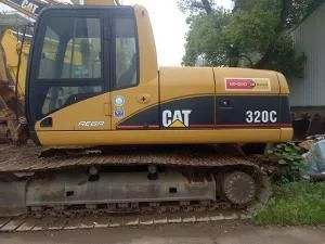 Second Hand Caterpillar Hydraulic Excavator Cat320c, Used Crawler Excavator Cat320c