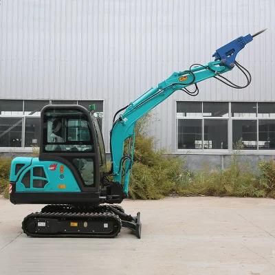 Mini Excavator CE Fw25b 2500kg with Breaking Hammer/Digger Yanmar Engine Mini Crawler for Construction Work by Sea by Failway for Sale