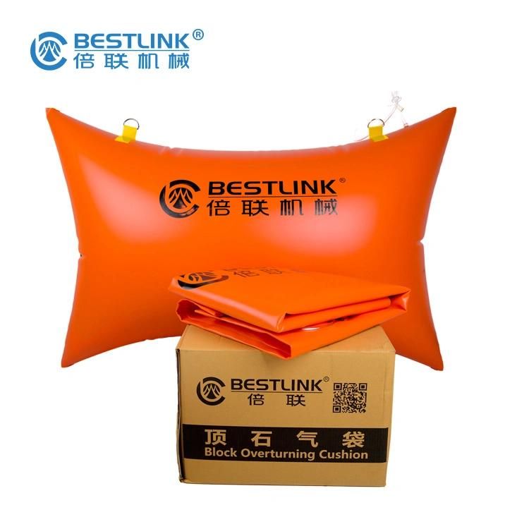 2.0m*1.5m Reusability Marble Stone Air Bag Push for Granite Mine