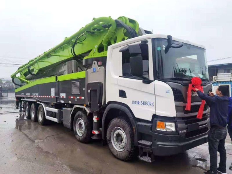 52m Zoomlion Truck Mounted Concrete Pump (52X-6RZ)