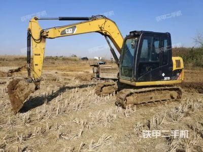 Used Mini Medium Backhoe Excavator Caterpillar Cat307D Construction Machine Second-Hand