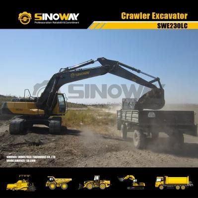 Chinese Hydraulic Crawler Excavator with Cummins Engine for Sale