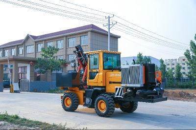 Piling, Pulling, Drilling, Integrated Function Highway Guardrail Pile Driver Jdy956z