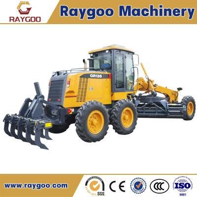 Chinese Mini Motor Grader 135HP Motor Garder Gr135 with Cummins Engine