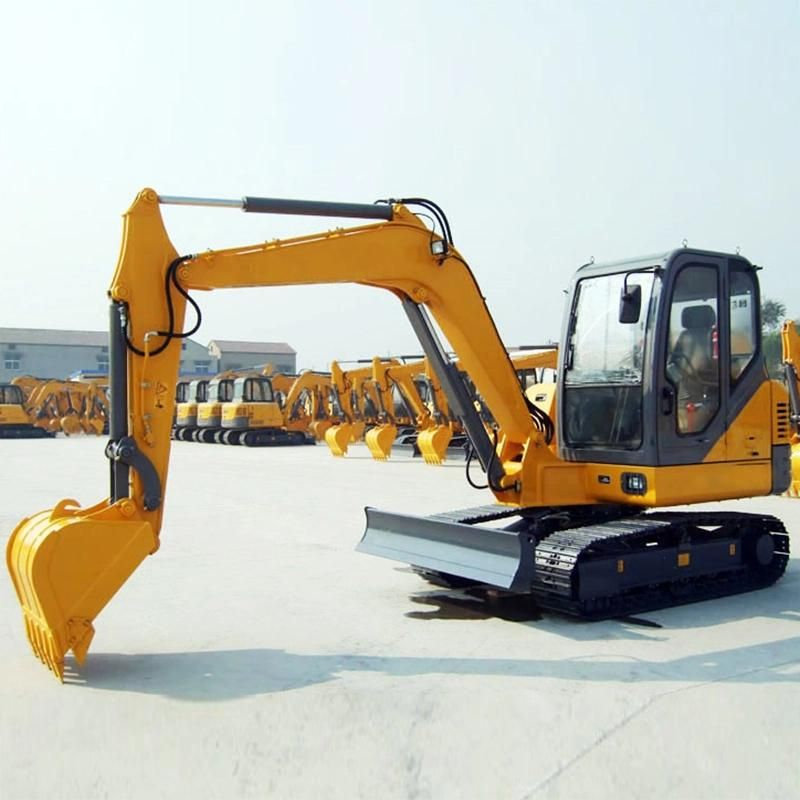 Official Manufacturer 6ton Hydraulic Crawler Excavator