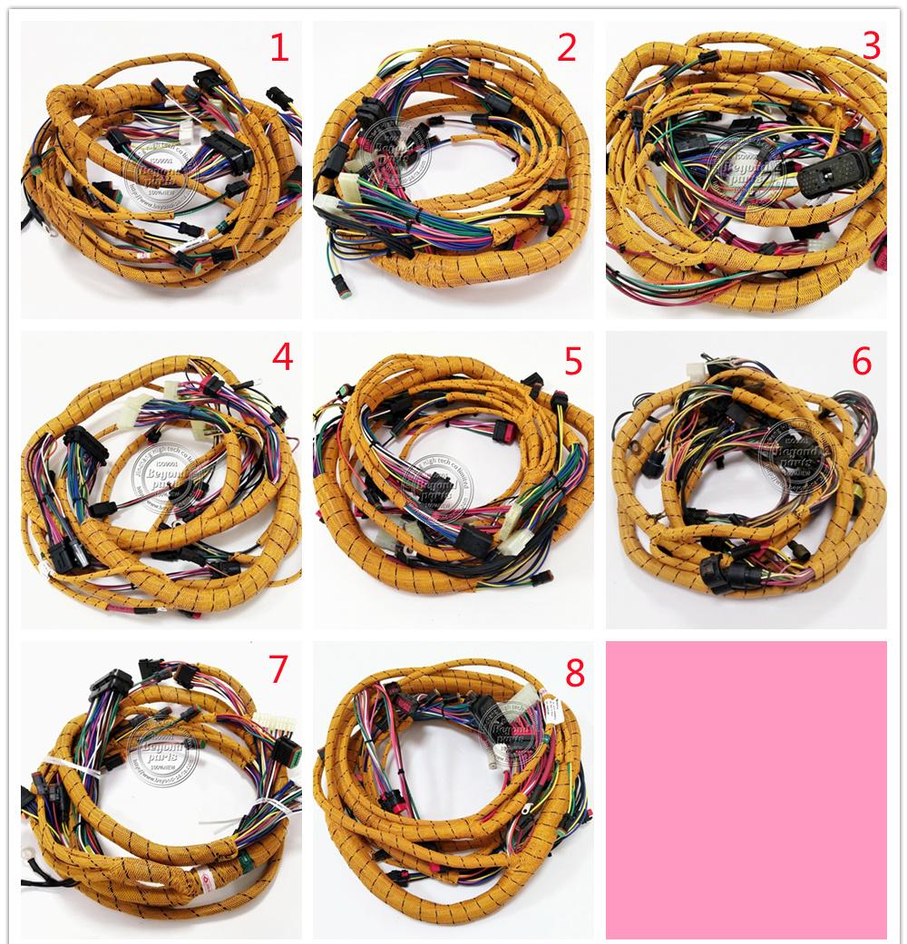 320d Excavator Internal Cabin Wire Harness 275-7004 388-6817