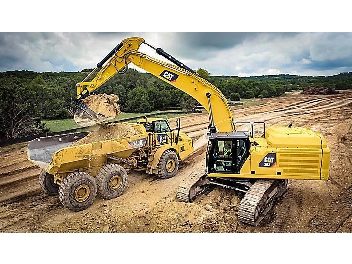 Hydraulic Cater Pillar Large Crawler Excavator 36/37/48/50/70/94ton Low Price for Sale