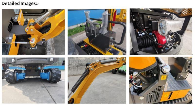 0.8 Ton 1 Ton Mini Excavator Re10 with Cheap Price for Sale