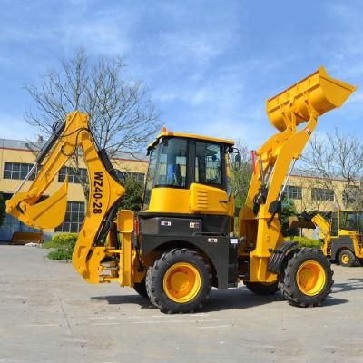 Hot Sale Backhoe Excavator-Loaders Articulated Excavator Loader for Russia
