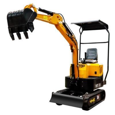 2021 New CE 1000kg Hydraulic Crawler Mini Excavators Micro Backhoe Digger