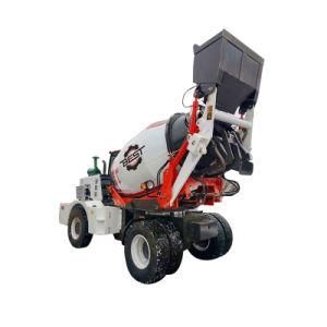 4 Cubic Meters Mobile Cement Small Truck Concrete Mixer
