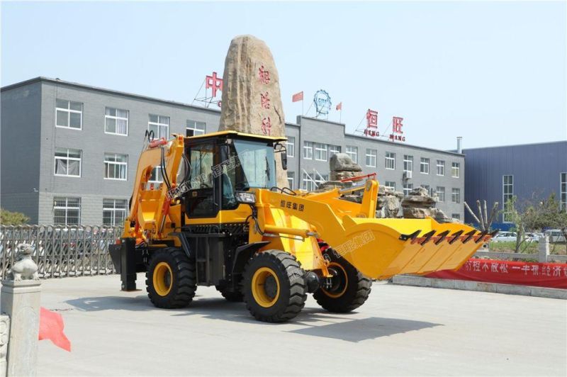 CE Certification Tractor with Loader and Backhoe