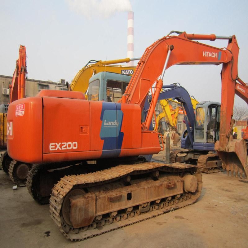 Competitive Used Hitachi Ex200 Excavator (EX200-3/14M-84198) , Used Japan Original Excavator Hitachi Hydraulic Excavator