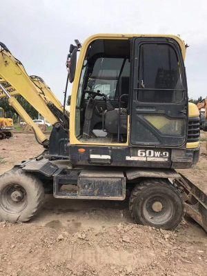 Used Hydraulic Excavator Hyundai R60W-9 Excavator Low Price High Quality