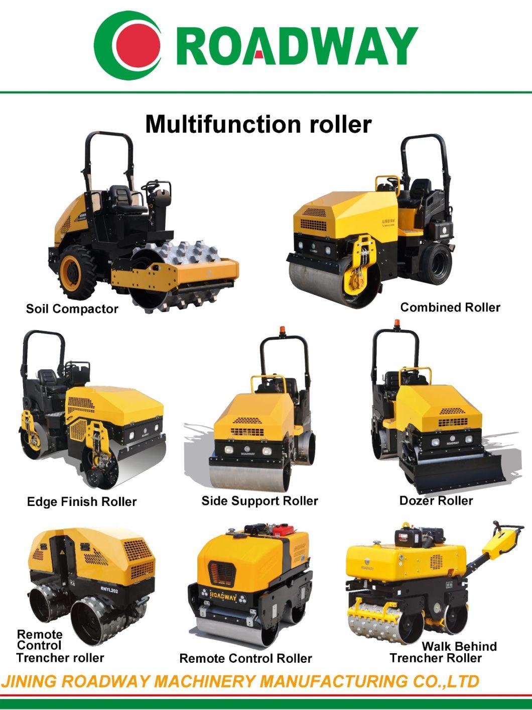 Vibratory Roller with Dozer Blade