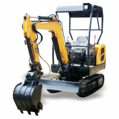 Household Towable Mini Excavator 1800kg Digger for Sale