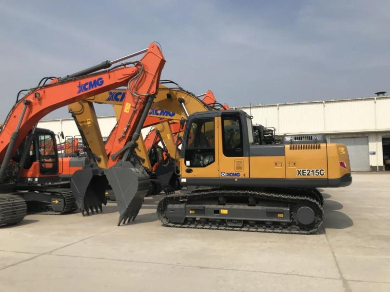 Medium Excavator Xe215c 21t New Excavator with 0.91m3 Bucket Capacity