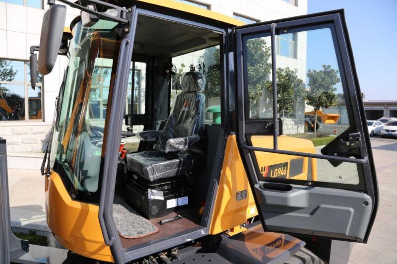 China Lugong Wheel Loader ISO and CE Certificated 2.5ton Upgreated Loaders LG946 for Manufacturing Plant