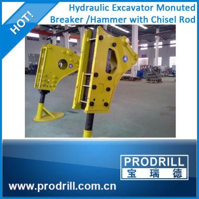 Chisel 680mm Box Silent Type Hydraulic Breaker for Excavator