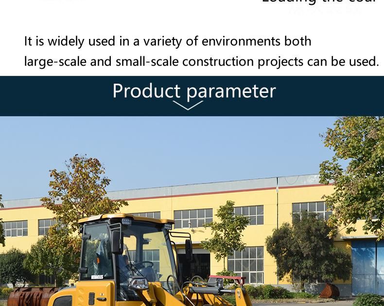 Hydraulic Wheel Front End Bucket Articulated Loader with Hr920