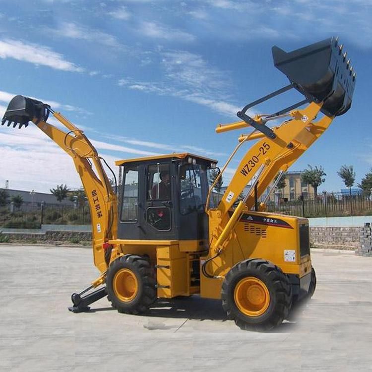 Backhoe Loader Wz30-25 with 0.3cbm Excavator