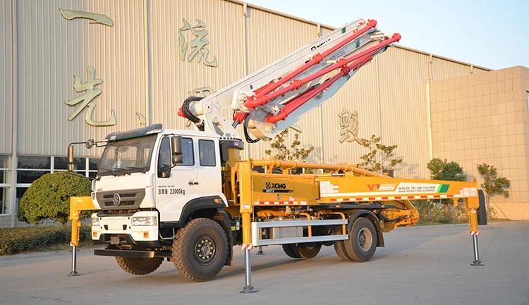 XCMG Factory Hb37V Chinese 37 Meter Diesel Truck-Mounted Concrete Pump for Sale