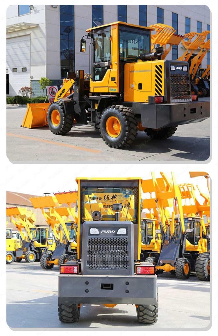 Small Wheel Loader Mini Front End Loader