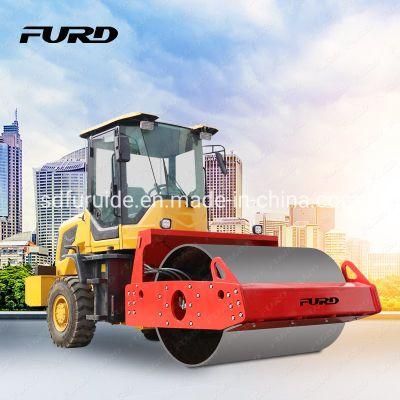 Vibratory Mini Road Roller Compactor Double Drum Asphalt Road Roller Price Fyl-D208