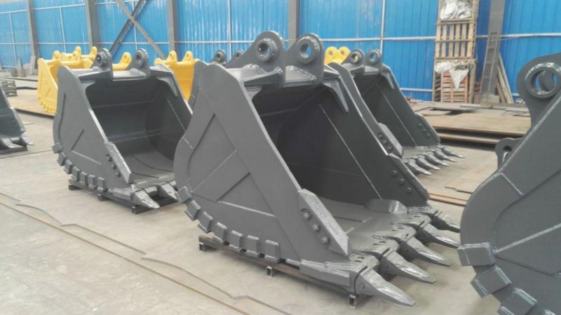 Parts Rock Bucket Backhoe Attachments Rock Bucket with 1.5m3 Capacity