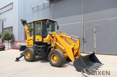 Wz10-10 50HP New Construction Machine Loader Backhoe Rated Load 1000kg for Sale