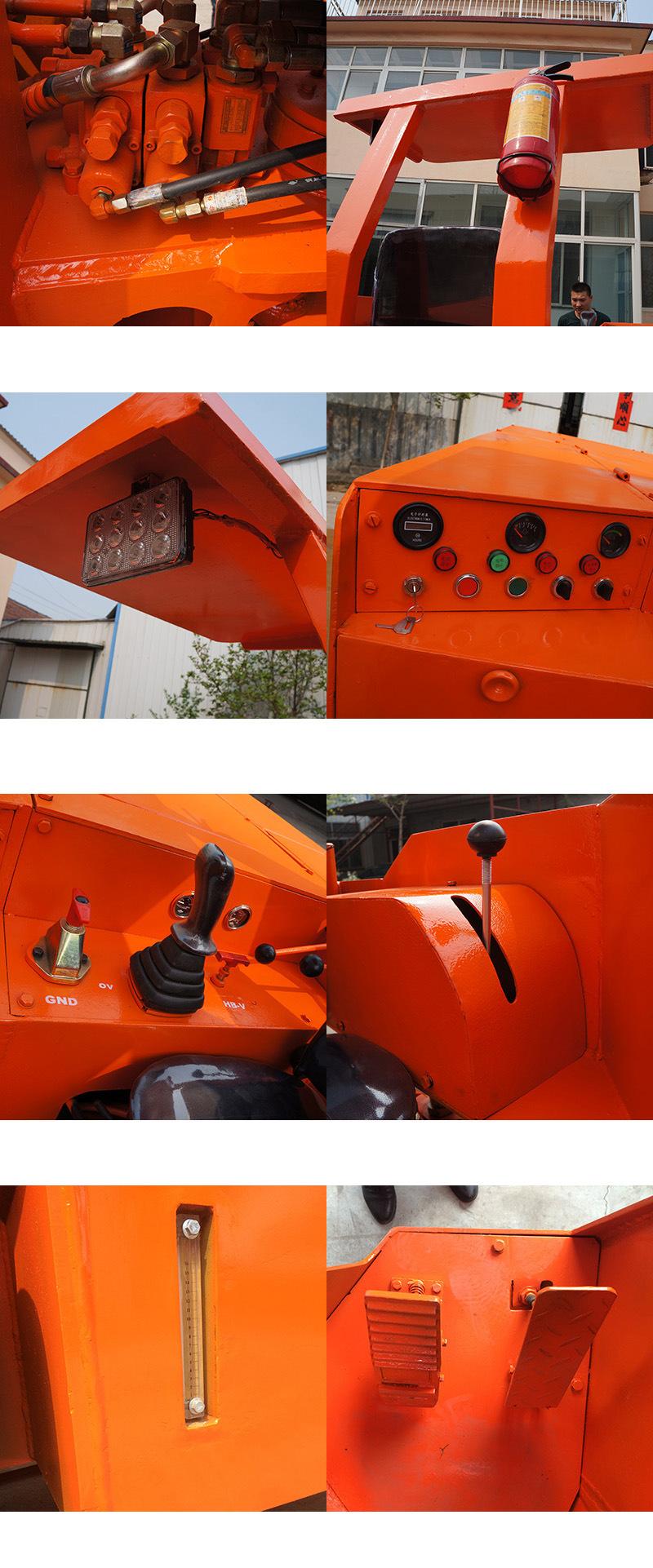 New 2 cbm diesel underground mining scraper with CE certificate