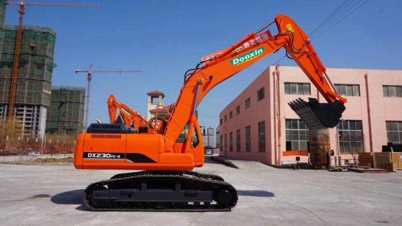 Doosan OEM Official Manufacturer 21ton 30ton 40ton 50 Tons Cummins Engine Hydraulic Wheel Crawler Excavator for Earthwork Construction, Mining
