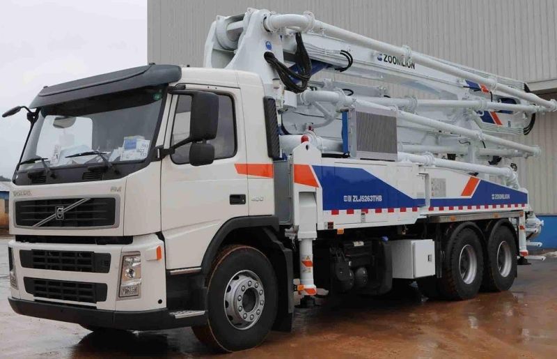 Construction Equipment Zoomlion Truck 60m3/H 23m Truck Mounted Concrete Pump Truck (23X-4z)