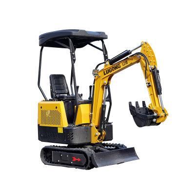 1 Ton Small Cheap Mini Digger 800kg Mini Excavator Prices Construction Equipment 1ton Mini Track Digging Machine Mini Excavator for Sale