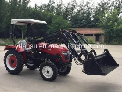 Tractors Tractor Loader Tractor Loader Farm Garden Tractors 50HP 55HP 4WD Tractor with 4in1 Front End Loader