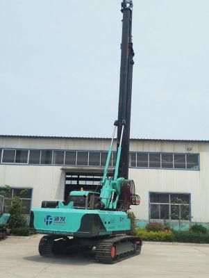 Hf330 Hydraulic Crawler Rotary Blast Hole Rock Drilling Rig Conservancy Projects Drilling Machine