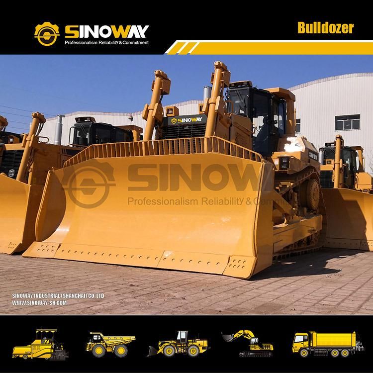 450 HP Crawler Tracked Bulldozer Sinoway Track Type Mine Bulldozer Swd9