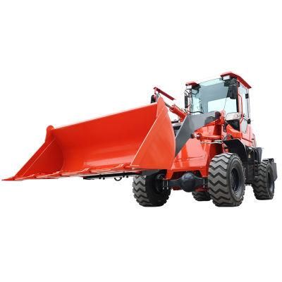 0.8 Ton-3 Ton 4 Wheel Drive Small Mini Wheel Loader Front End Loader for Farm Garden Small Loader