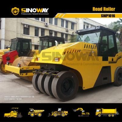 Mini Pneumatic Tyre Road Roller Compactor with Cummins Engine for Sale