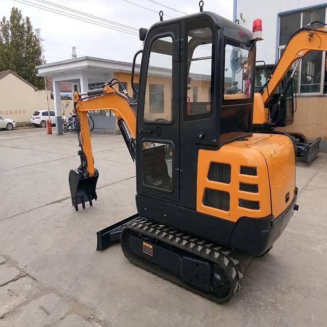 2000kg Excavator with Hydraulic Hammer China Hot Selling Mini Machine Digger China Made Excavator with Cheap Price