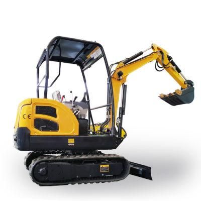 Garden Machinery Digging Machine 1.8t Mini Digger Hydraulic Excavators with EPA